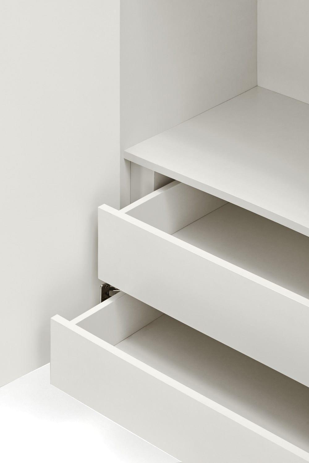 Komoda wysoka SIERRA biały Teulat Eye on Design