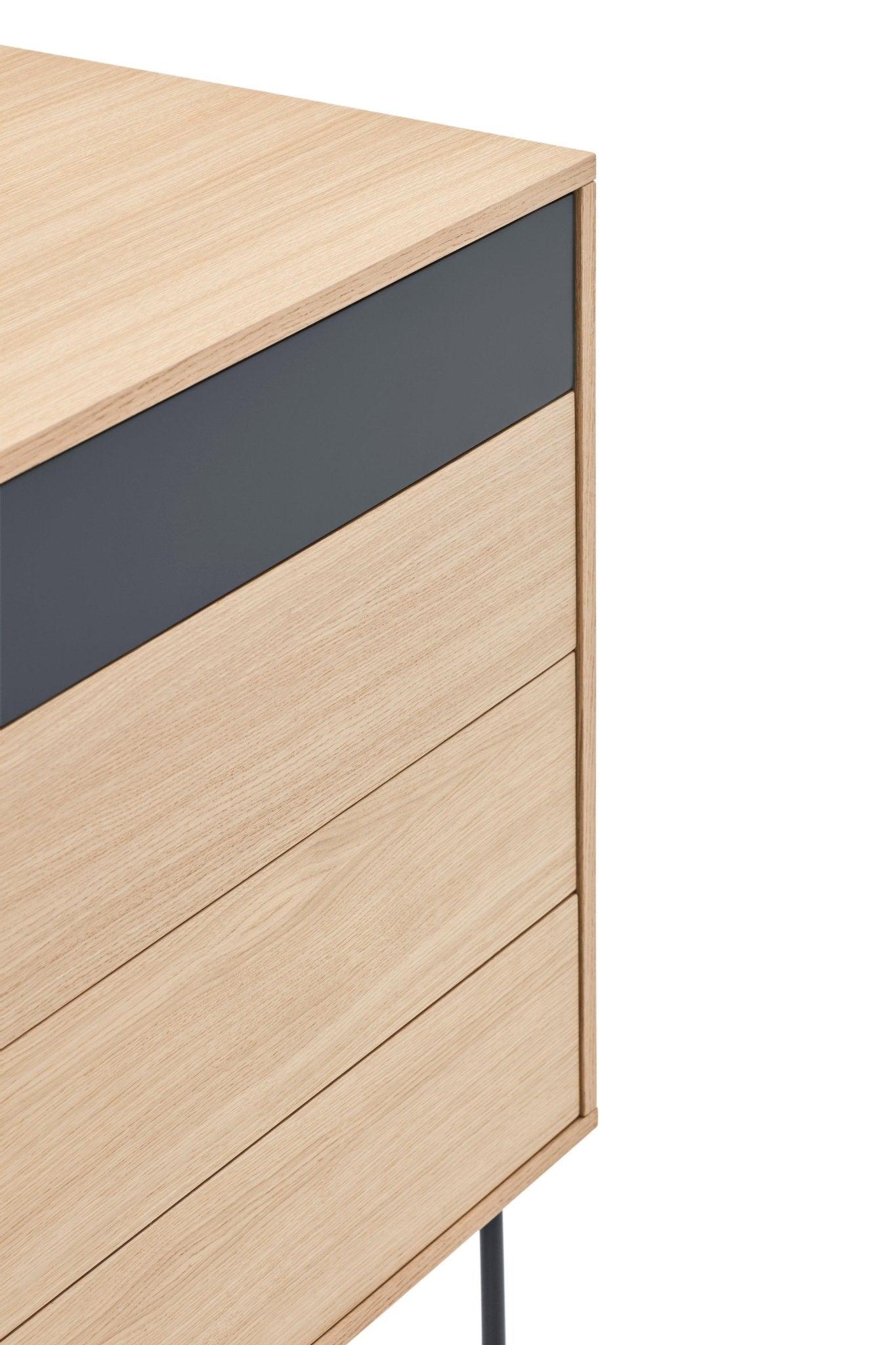 Komoda wysoka YOKO szary Teulat Eye on Design