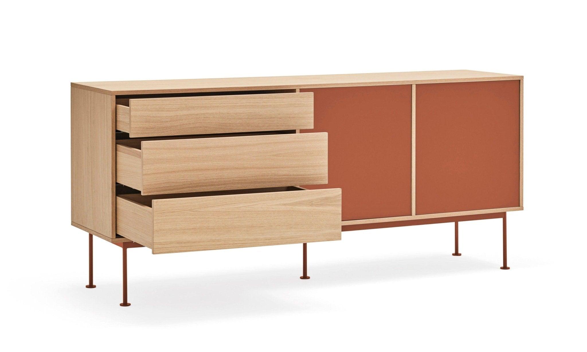 Komoda YOKO czerwony Teulat Eye on Design