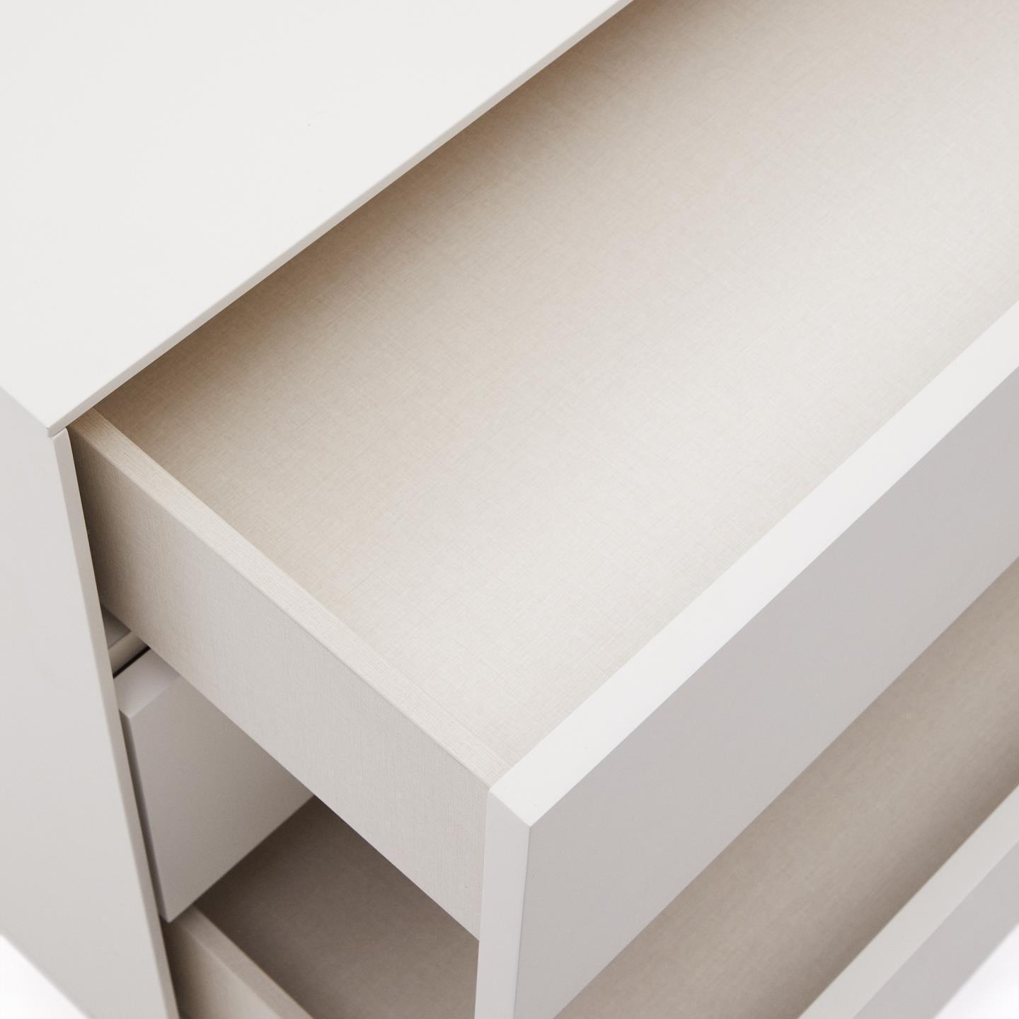 Komoda z szufladami VEDRANA biały La Forma Eye on Design