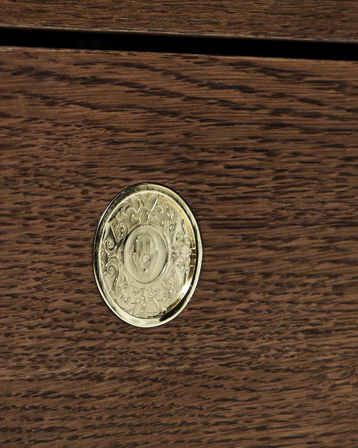 Komoda ZIO lity dąb cynamonowy Moooi Eye on Design