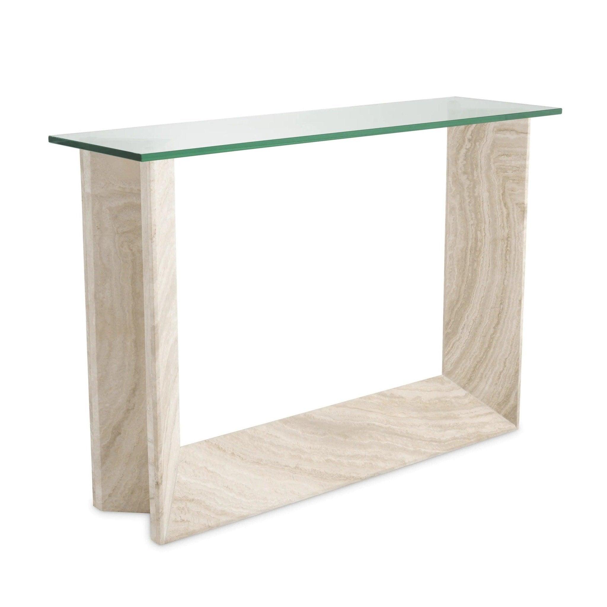 Konsola FORTUNA trawertyn Eichholtz Eye on Design
