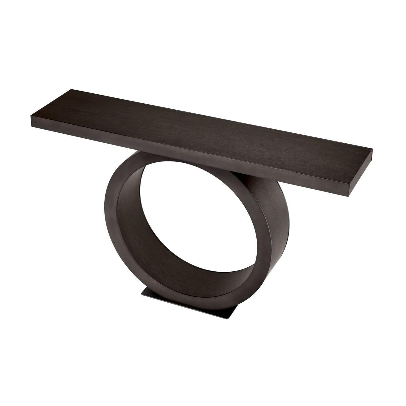 Konsola ODIS czarny fornir dębowy Eichholtz Eye on Design