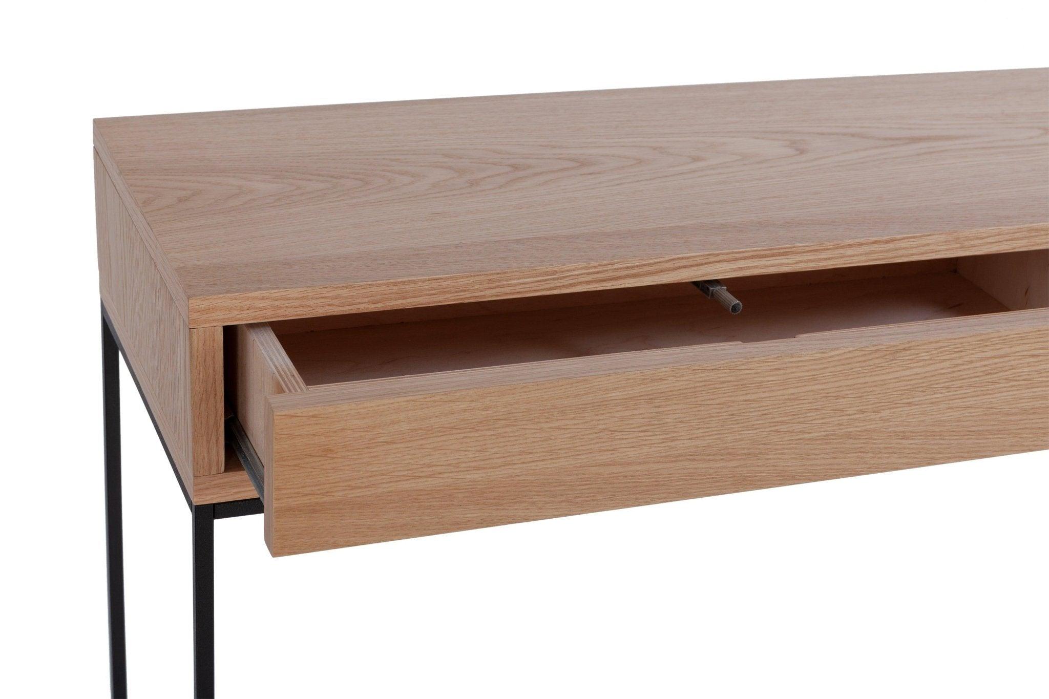 Konsola z szufladą STAM 300 dąb naturalny Nordifra Eye on Design