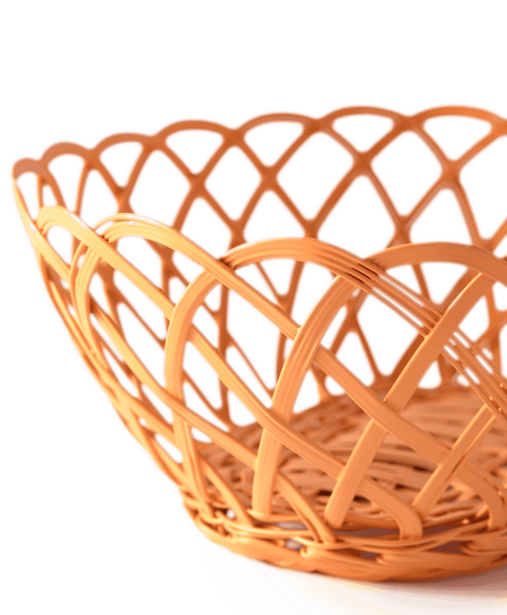 Koszyk BAKKIE OVAL pomarańczowy Pols Potten Eye on Design