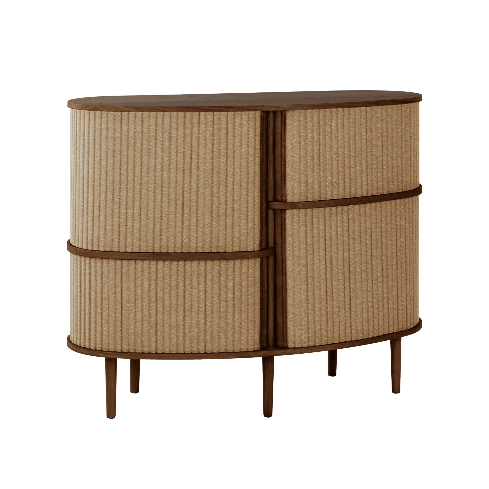 Kredens AUDACIOUS karmelowy z ciemnym dębem UMAGE Eye on Design