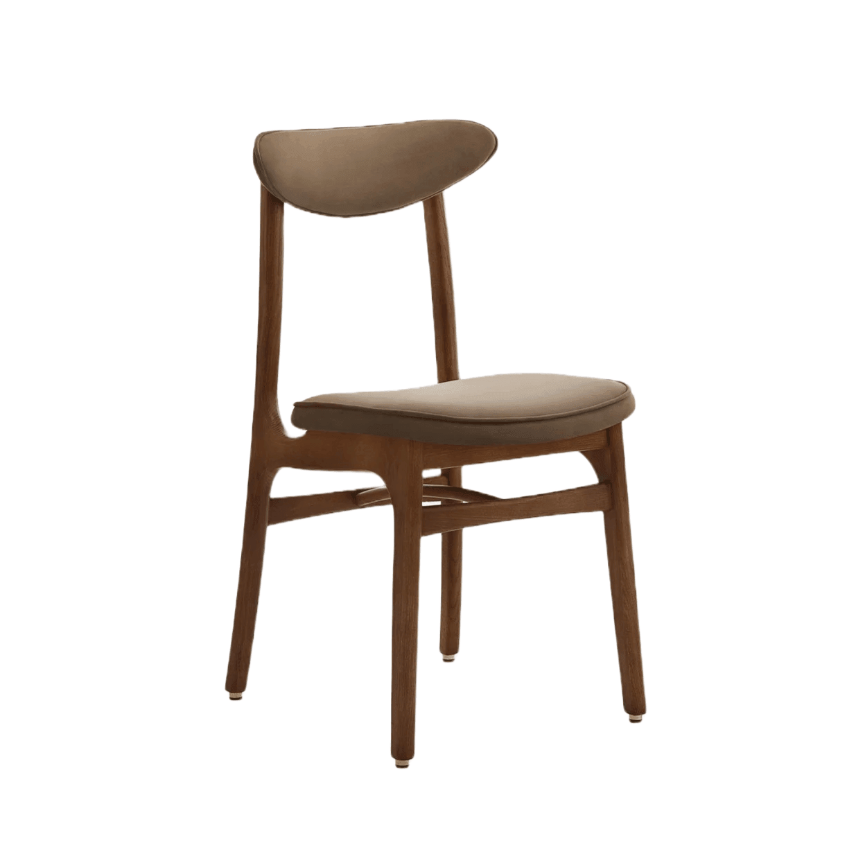 Krzesło 200-190 beżowy w tkaninie Shine Velvet Taupe 366 concept Eye on Design