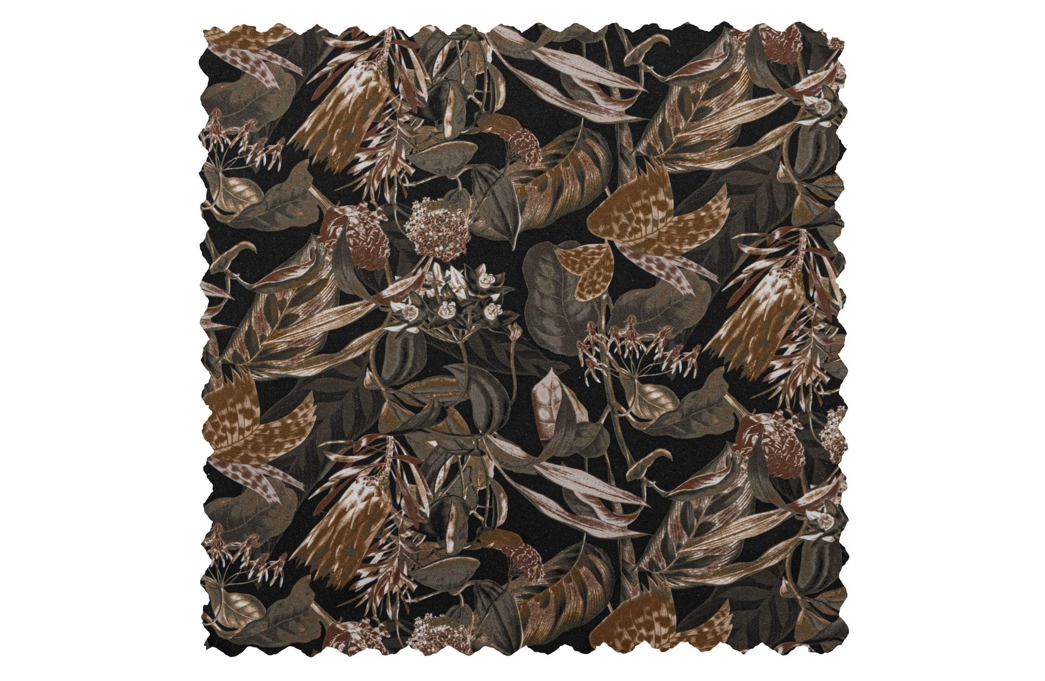 Krzesło aksamitne VOGUE BOUQUET roślinny print Be Pure Eye on Design