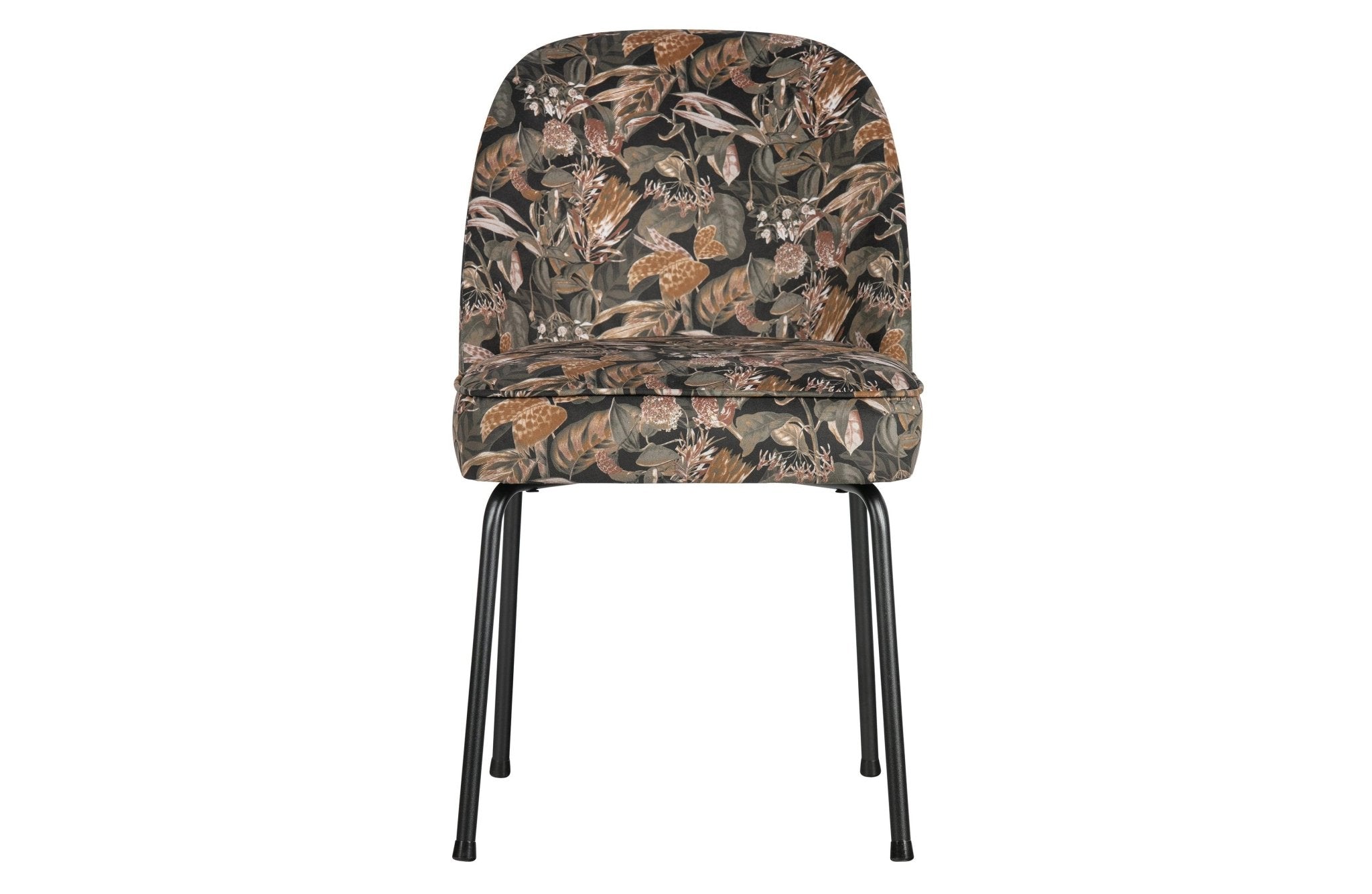 Krzesło aksamitne VOGUE BOUQUET roślinny print Be Pure Eye on Design
