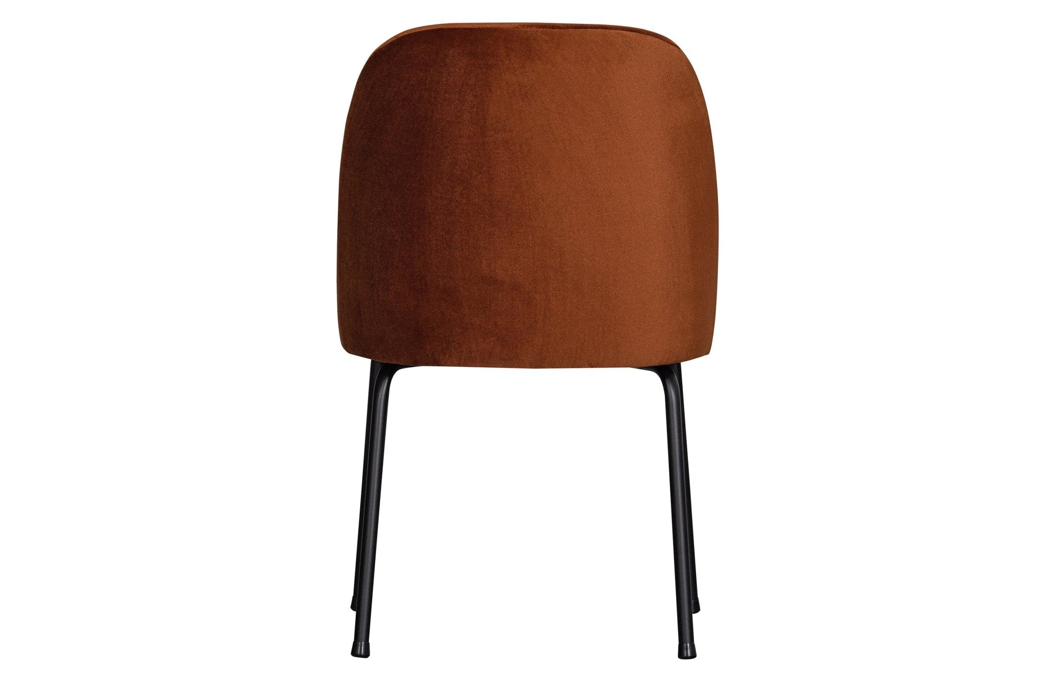 Krzesło aksamitne VOGUE rdzawy Be Pure Eye on Design