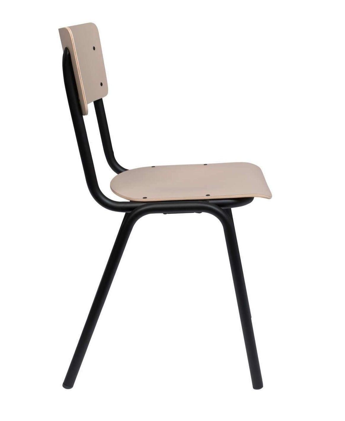 Krzesło BACK TO SCHOOL beżowy Zuiver Eye on Design