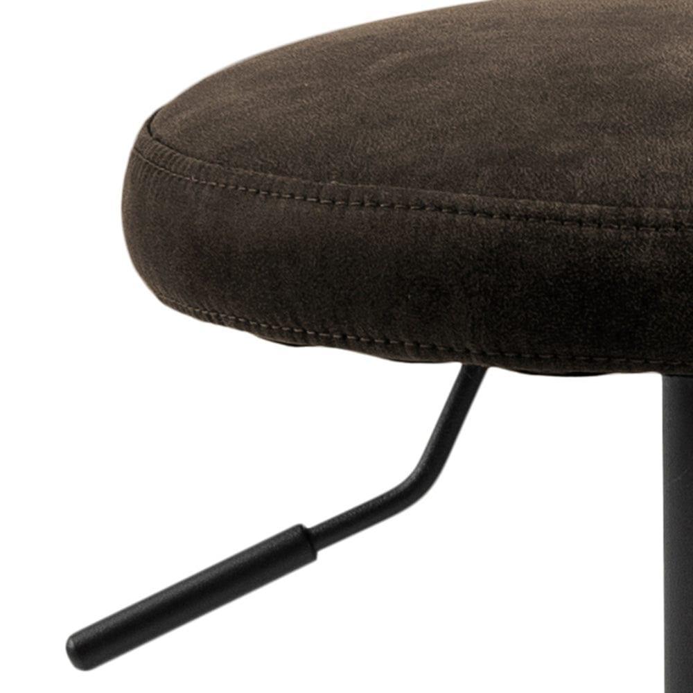 Krzesło barowe FRIDA czarny z antracytowym wykończeniem Actona Eye on Design