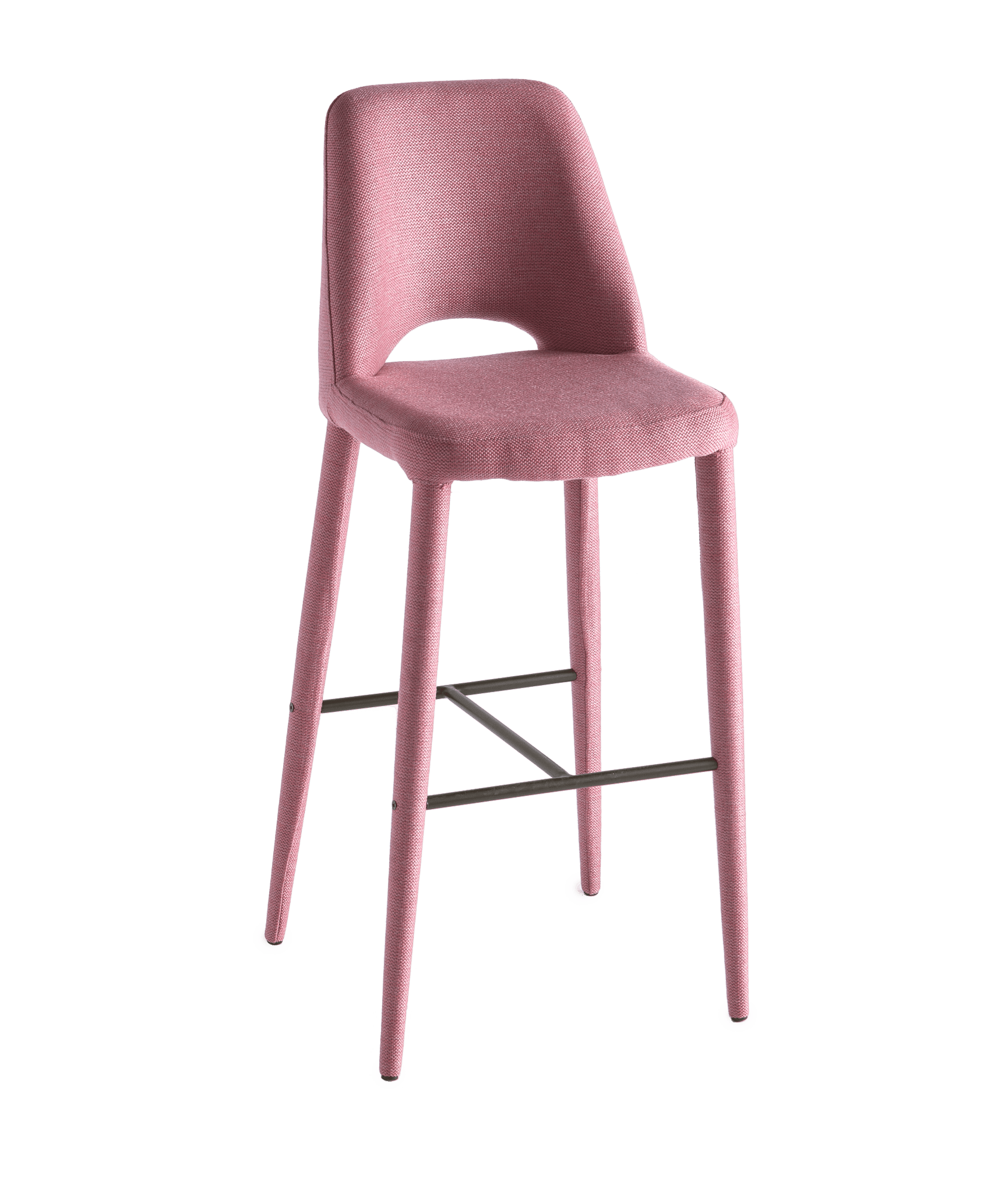 Krzesło barowe HOLY różowy Pols Potten Eye on Design