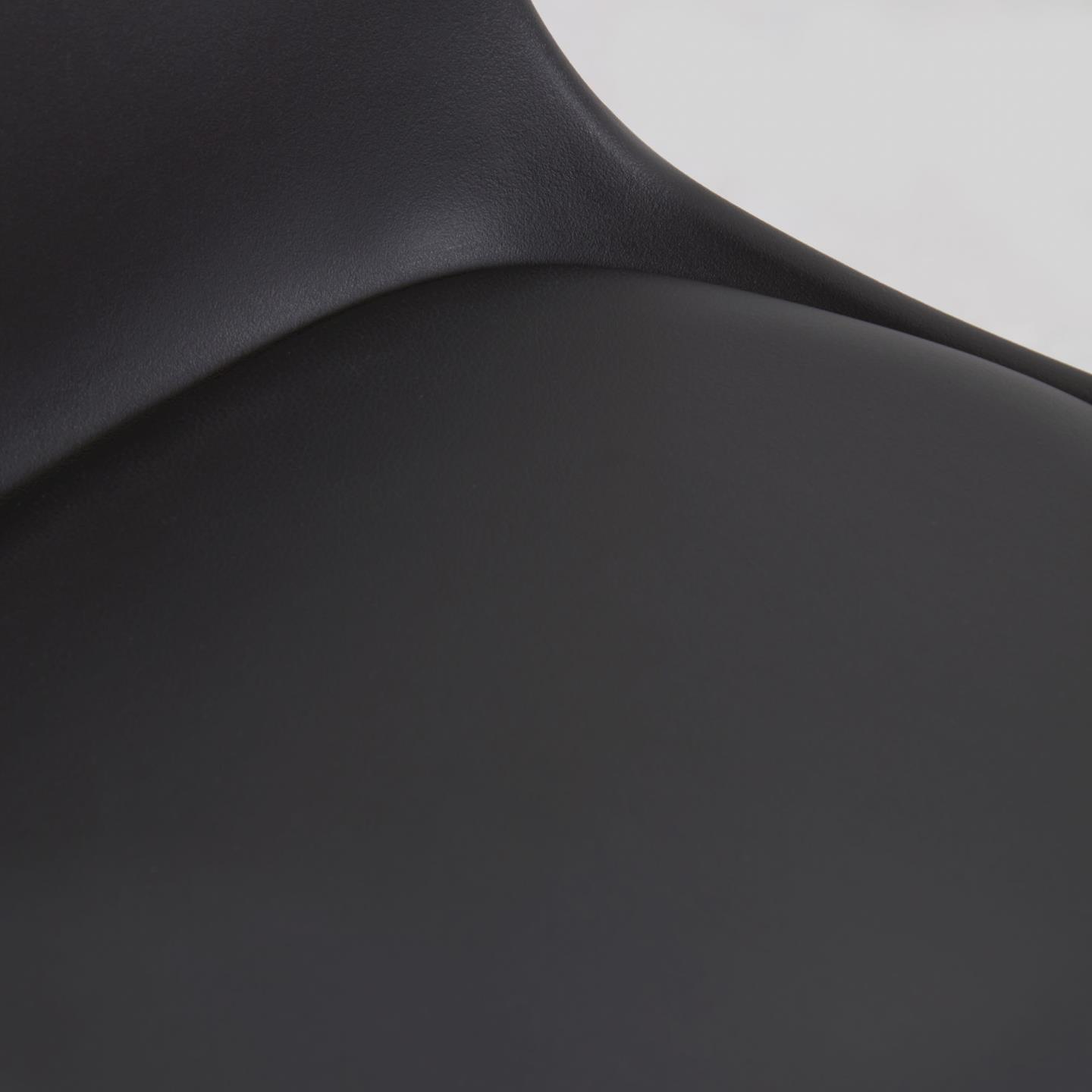 Krzesło barowe ORLANDO-T czarny La Forma Eye on Design