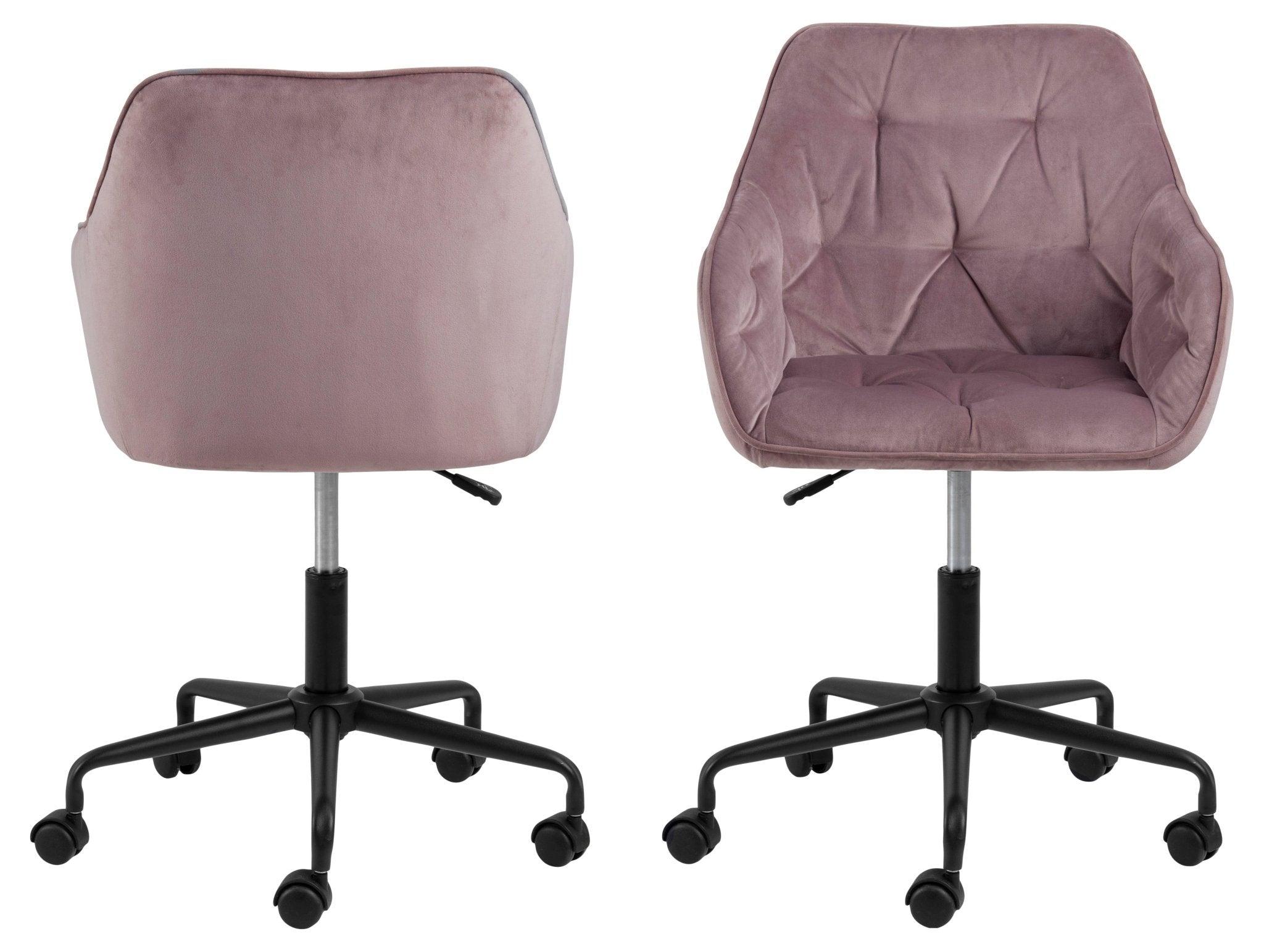 Krzesło biurowe MARTEN brudny róż Home Essentials Eye on Design