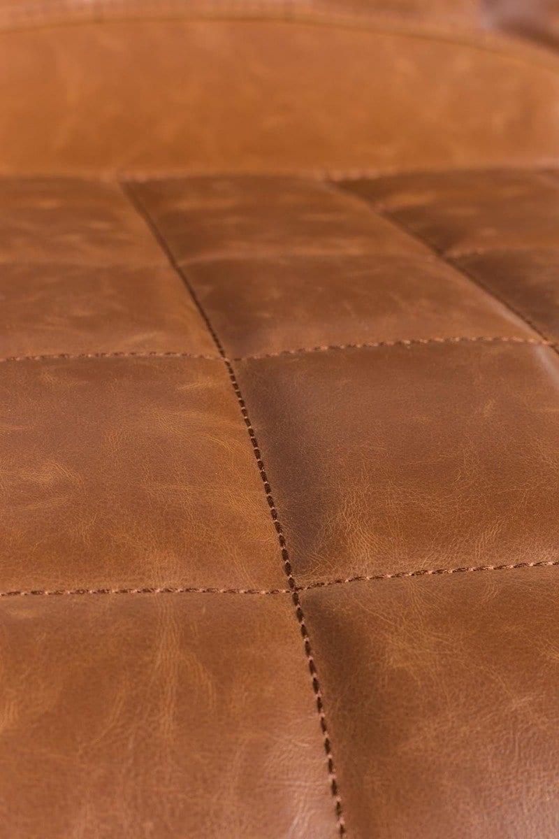 Krzesło biurowe OMG brązowa ekoskóra Zuiver Eye on Design