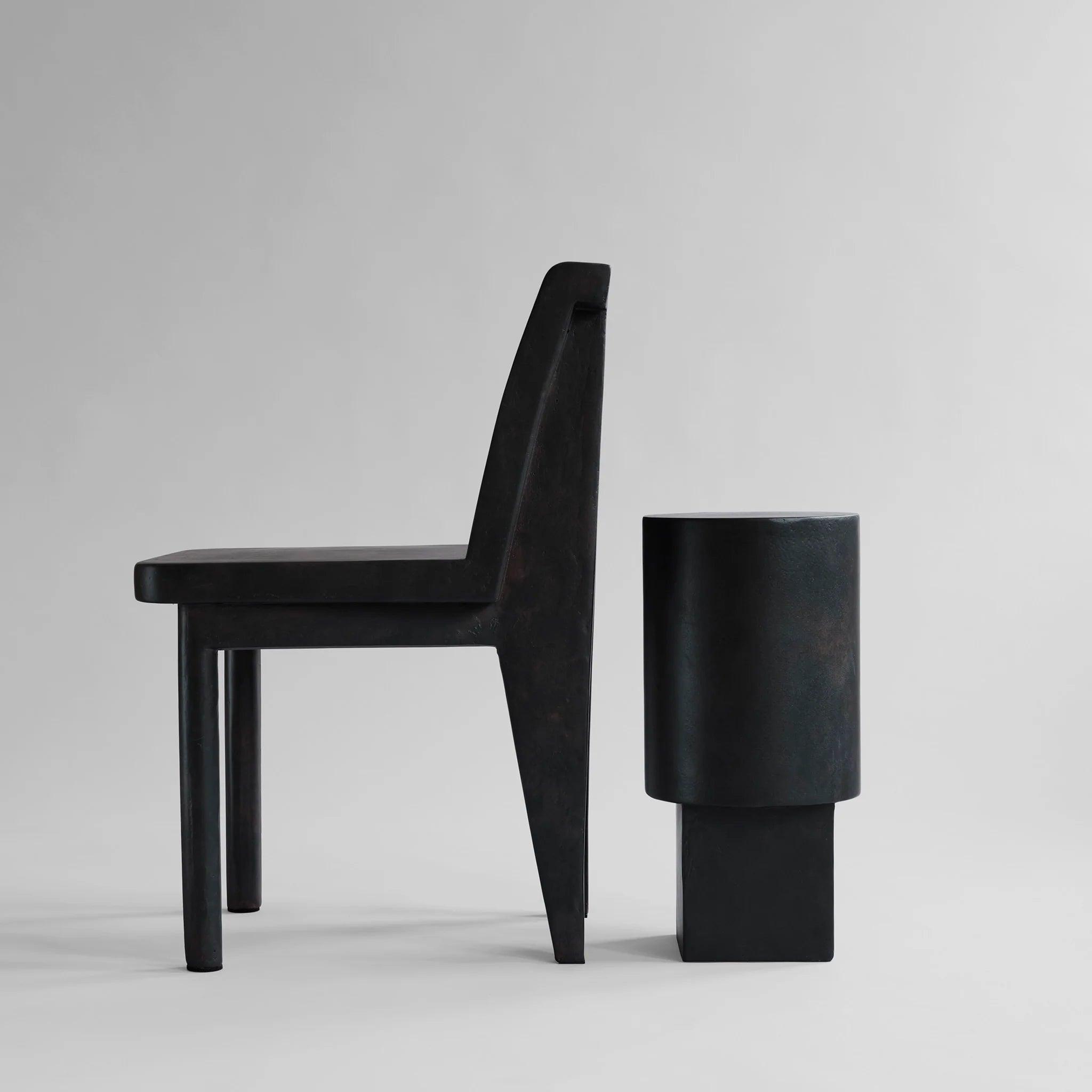 Krzesło BRUTUS SLIM ciemnobrązowy 101 Copenhagen Eye on Design