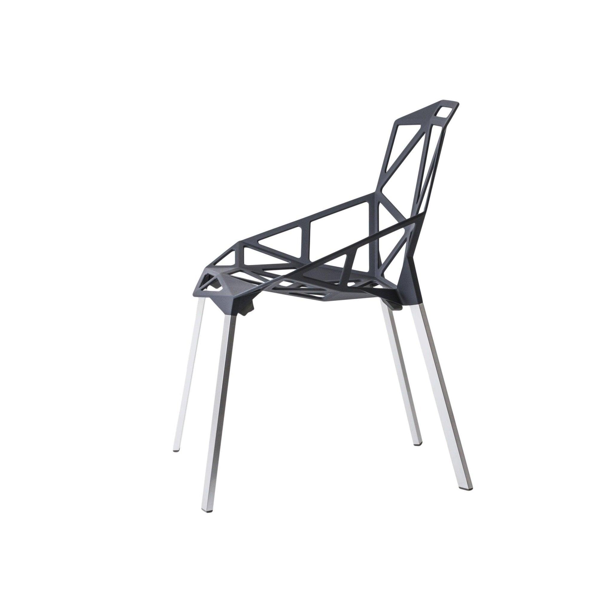 Krzesło CHAIR_ONE antracyt metaliczny Magis Eye on Design