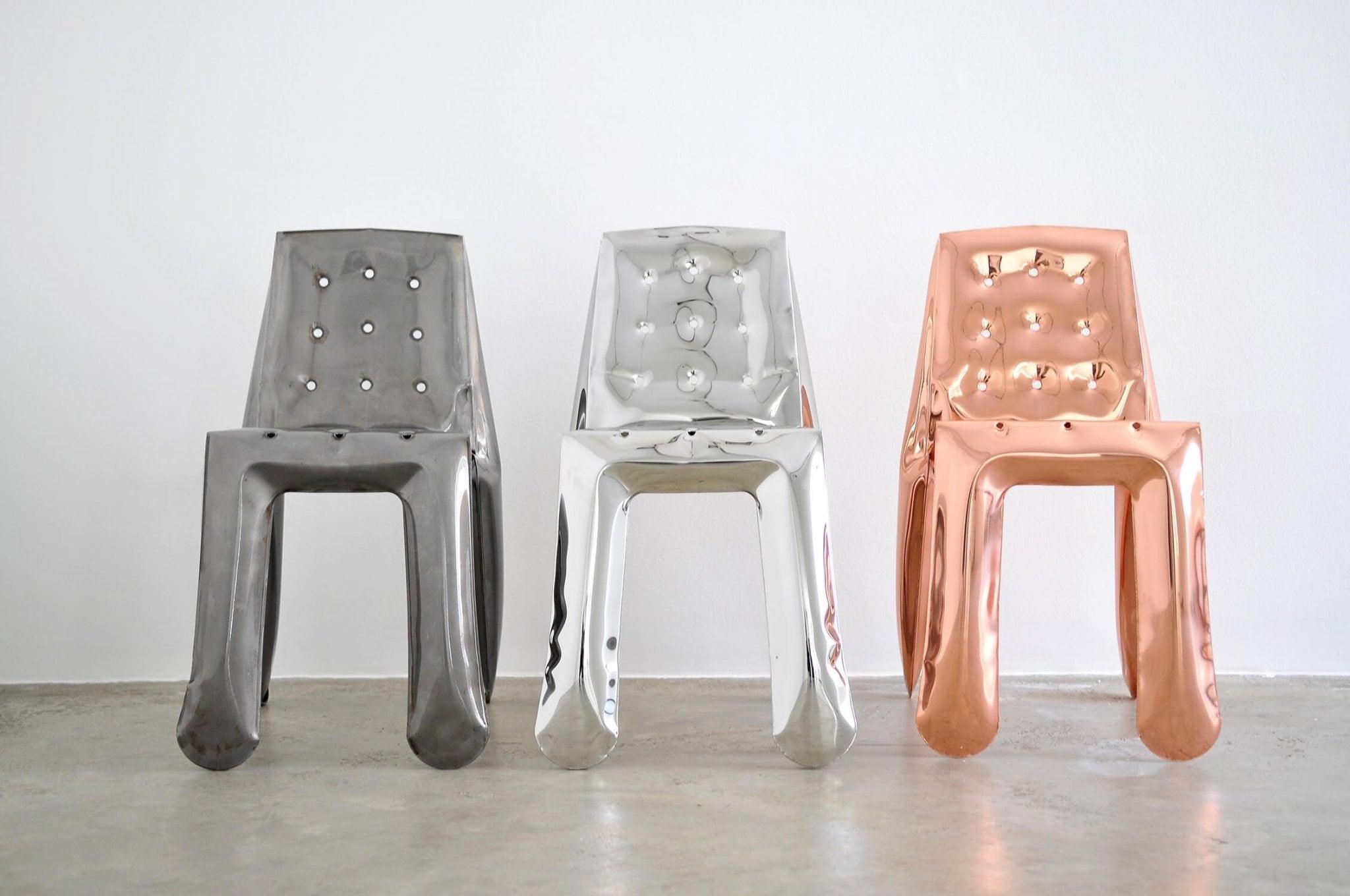 Krzesło CHIPPENSTEEL 1.0 heat złoty Zieta Studio Eye on Design