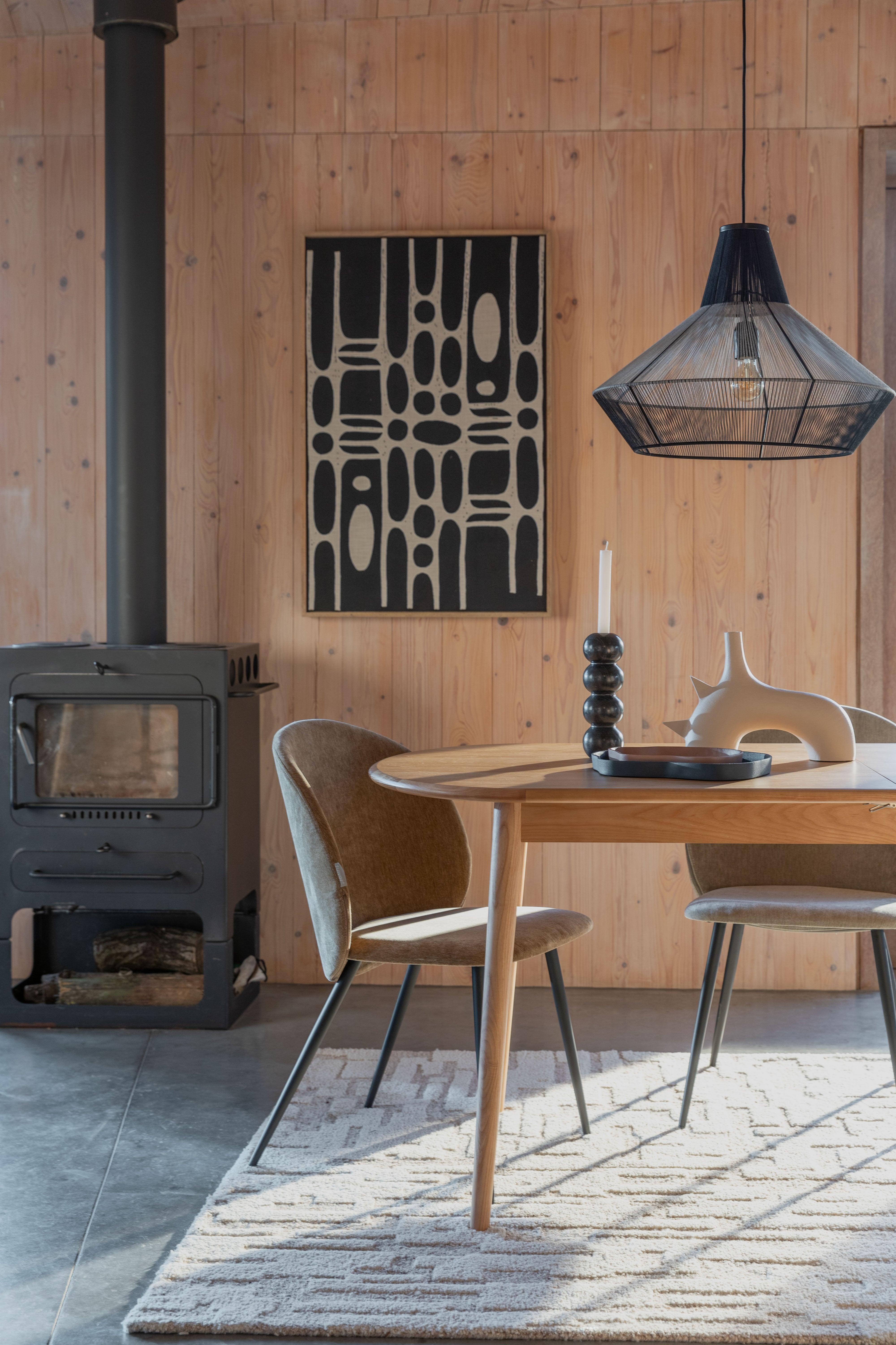 Krzesło COZY musztardowy Zuiver Eye on Design