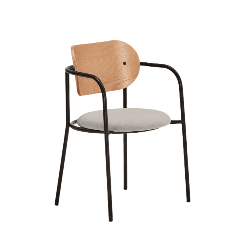 Krzesło ECLIPSE brązowy Teulat Eye on Design