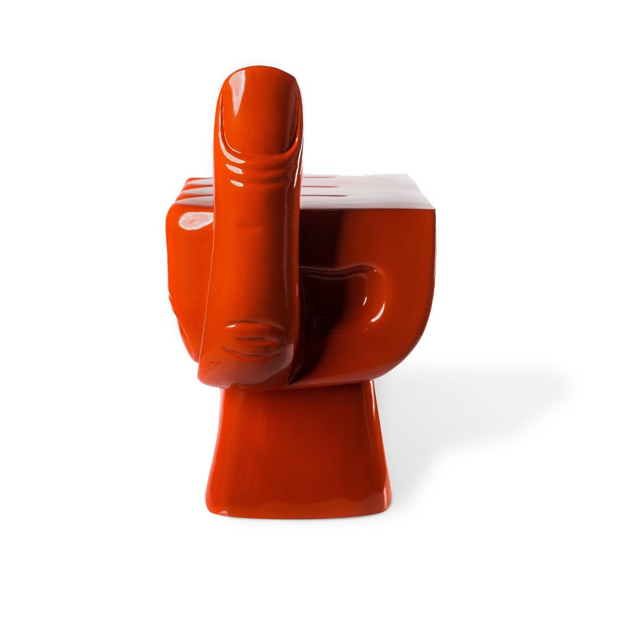 Krzesło FIST koralowy Pols Potten Eye on Design