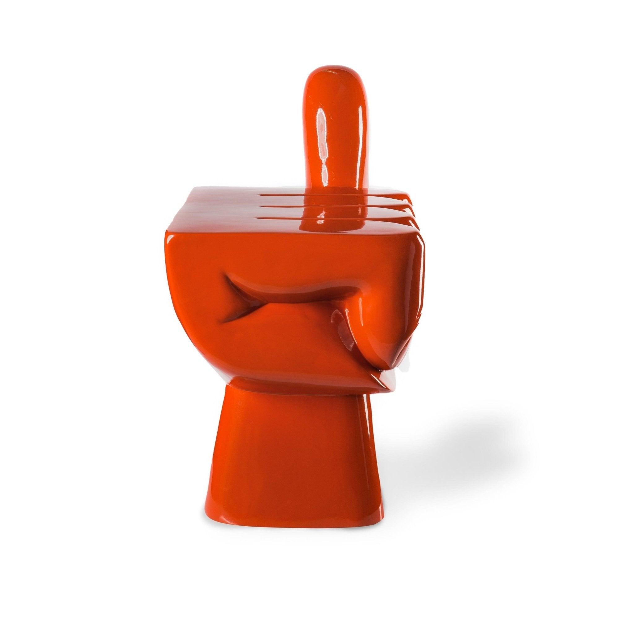 Krzesło FIST koralowy Pols Potten Eye on Design