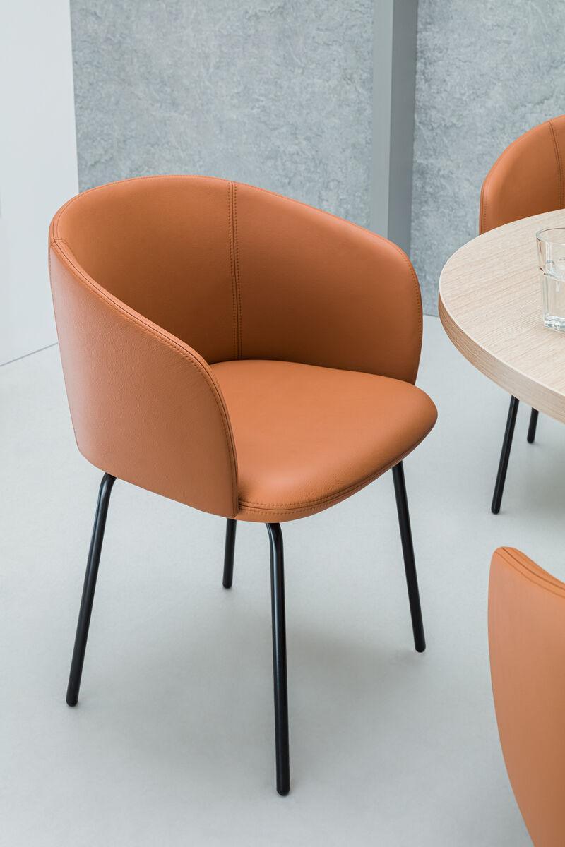 Krzesło GRACE metalowa podstawa MDD Eye on Design