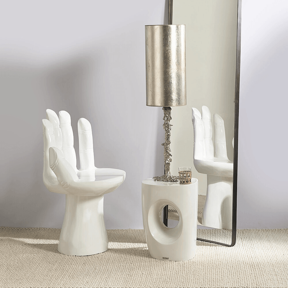 Krzesło HAND biały Pols Potten Eye on Design