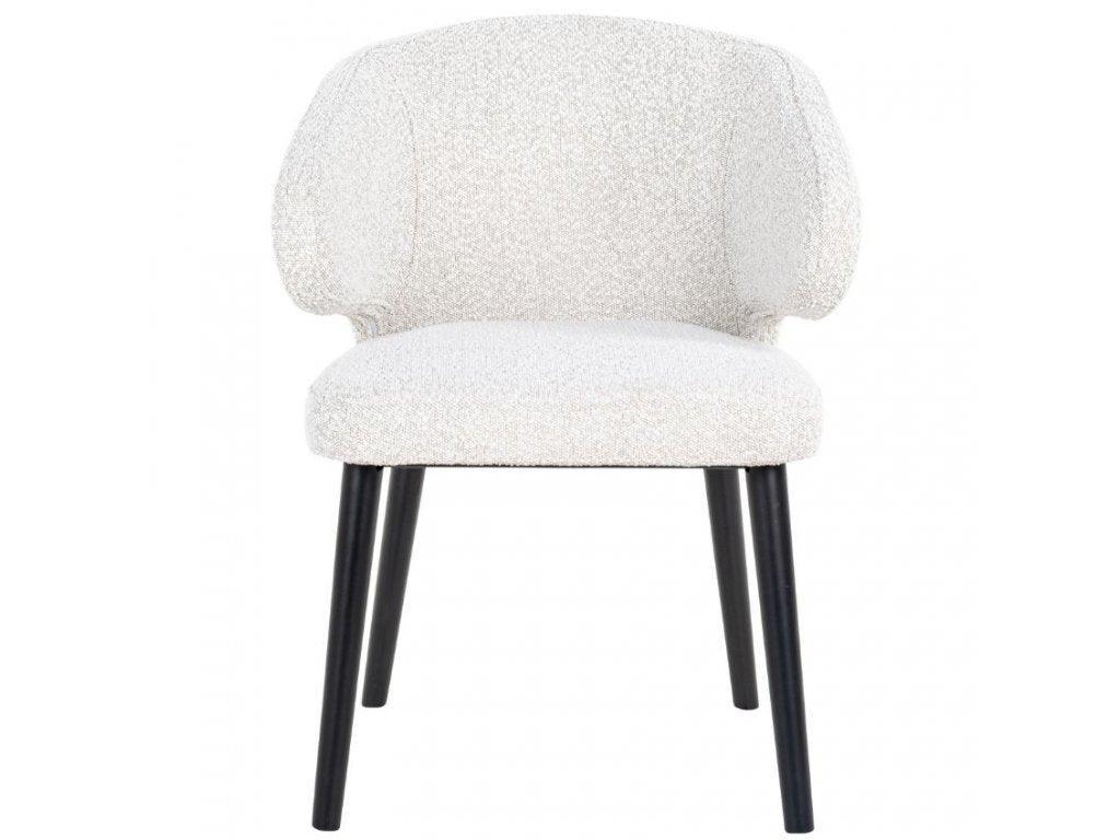 Krzesło INDIGO biały bouclé Richmond Interiors Eye on Design