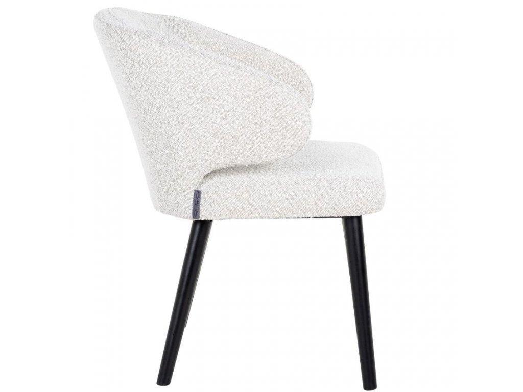 Krzesło INDIGO biały bouclé Richmond Interiors Eye on Design