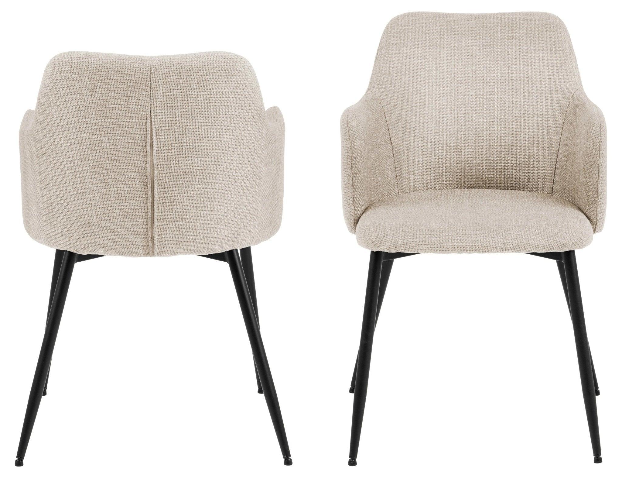 Krzesło LUISA beżowy Actona Eye on Design