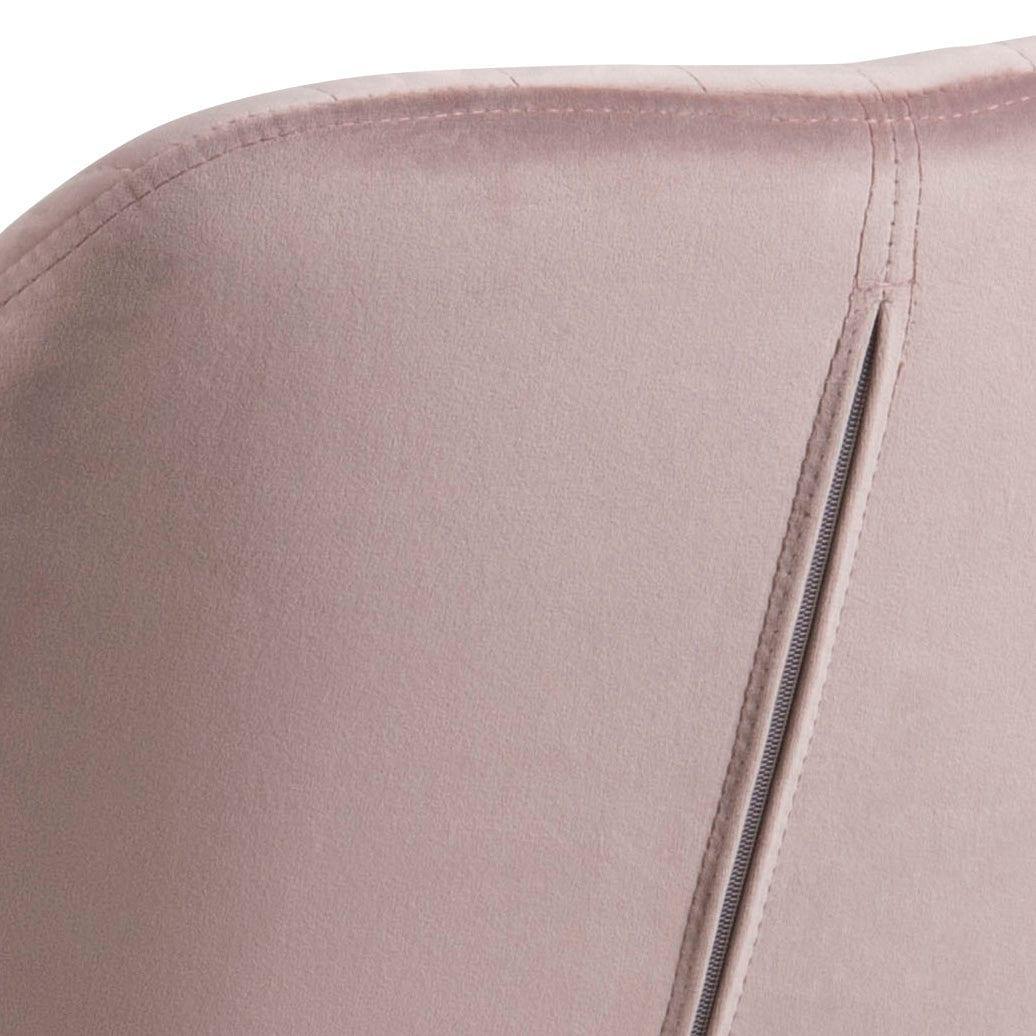 Krzesło MIKKEL różowy z drewnianą podstawą Home Essentials Eye on Design