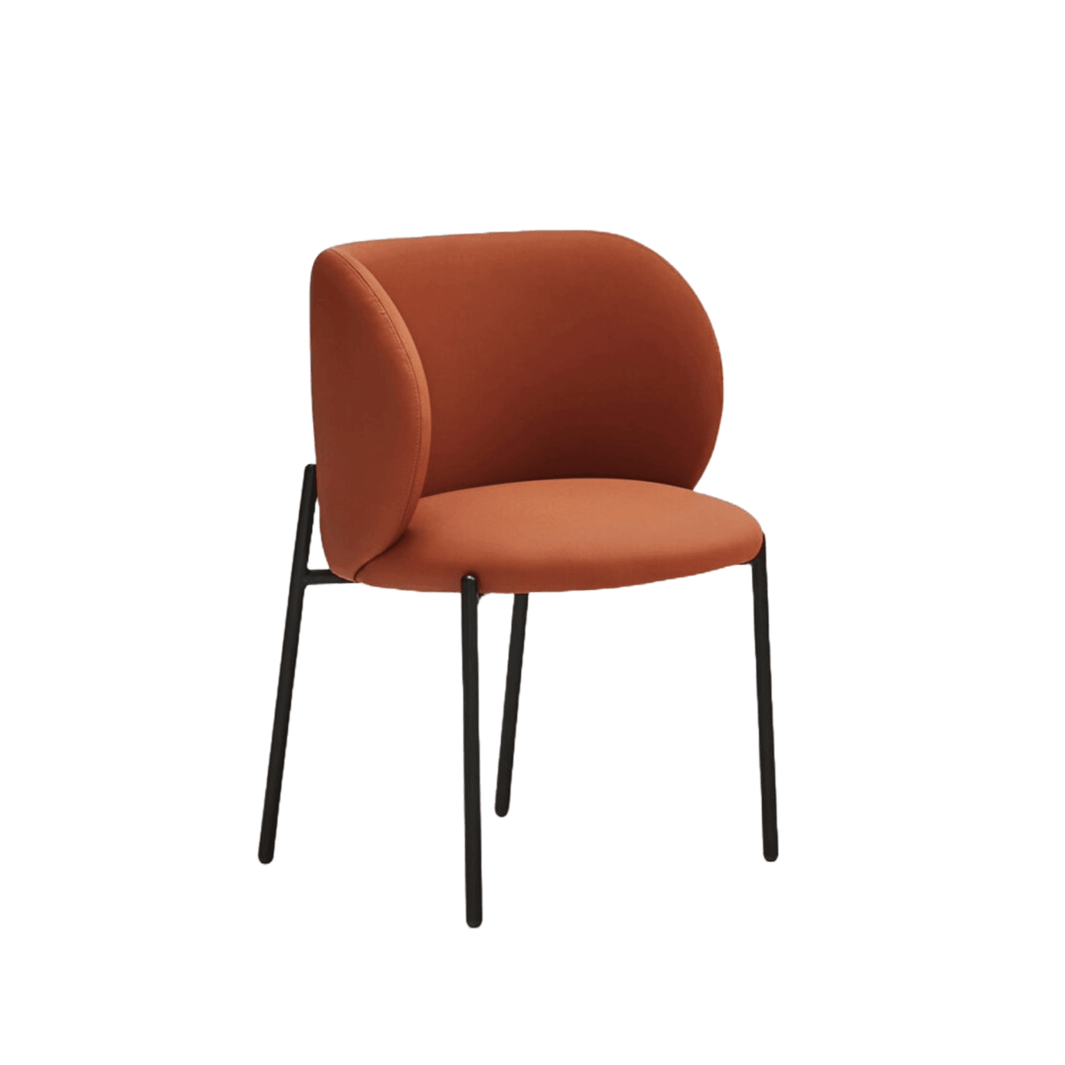 Krzesło MOGI pomarańczowa ekoskóra Teulat Eye on Design