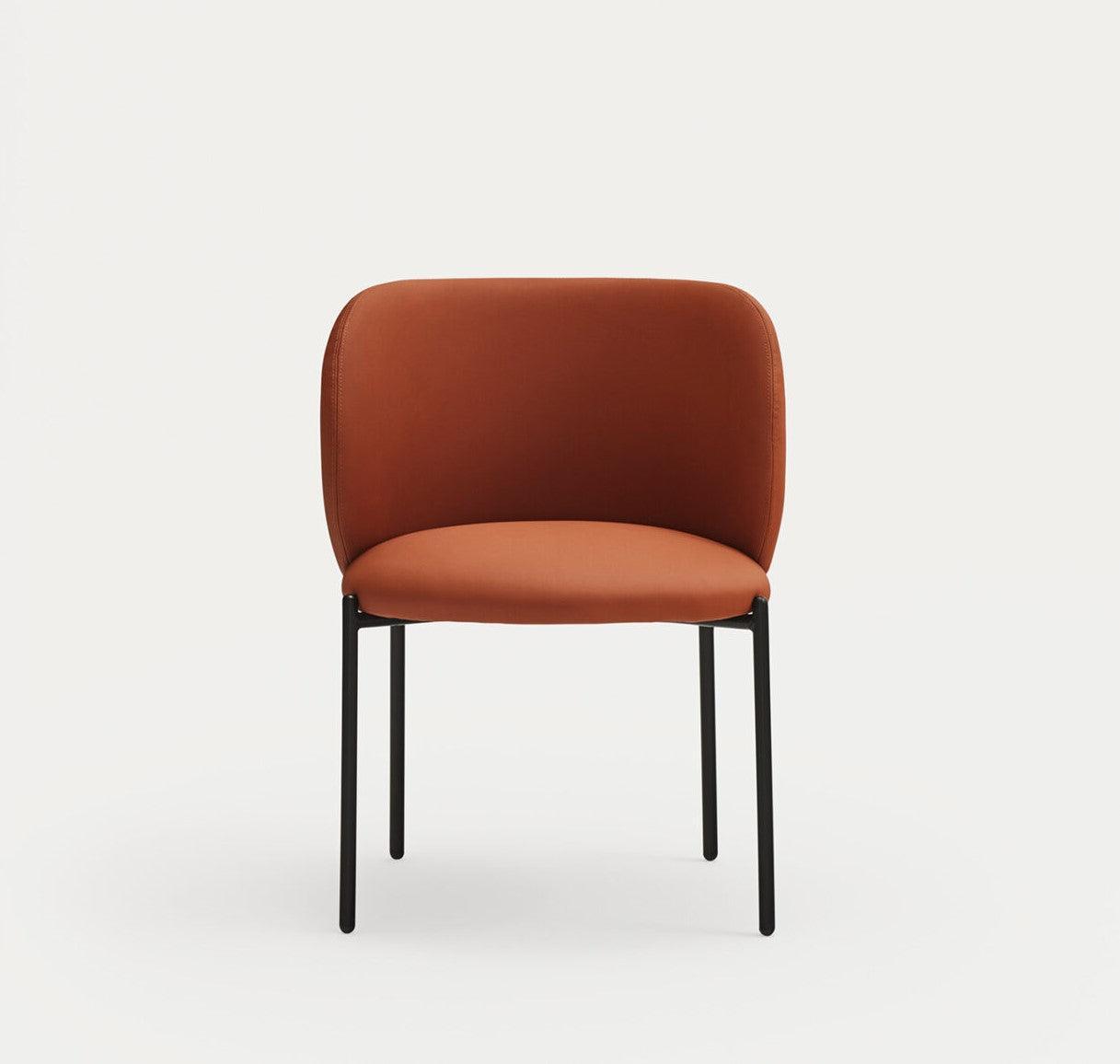 Krzesło MOGI pomarańczowa ekoskóra Teulat Eye on Design