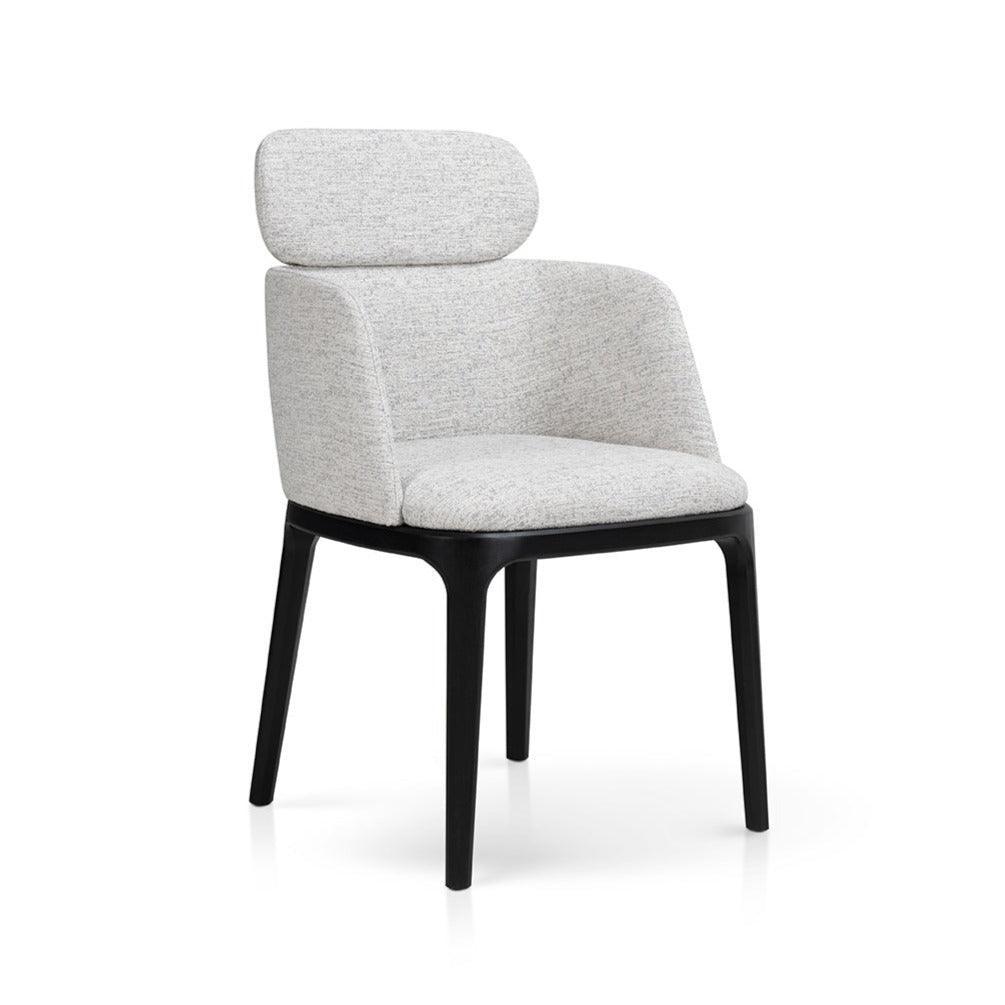 Krzesło MUST II tapicerowane z drewnianą podstawą Nobonobo Eye on Design