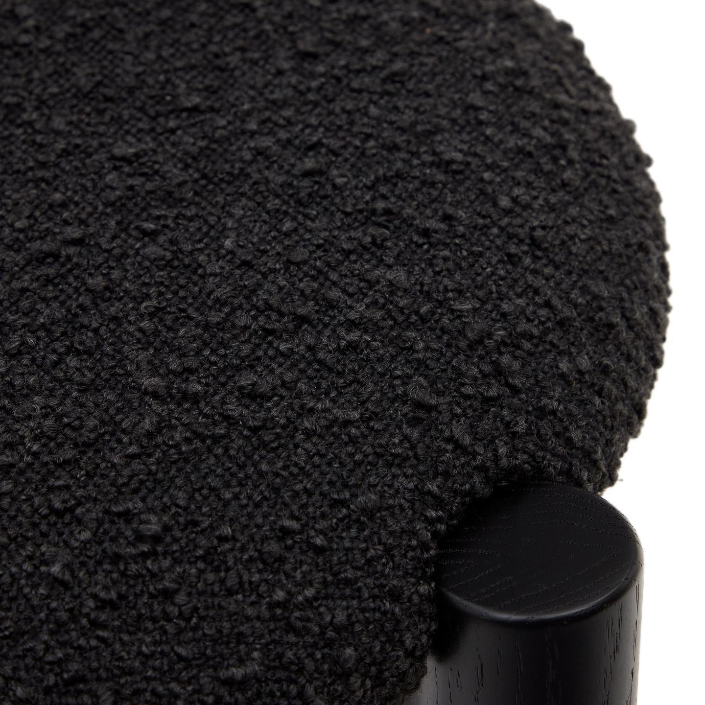 Krzesło NEBAI czarny boucle – Kave Home