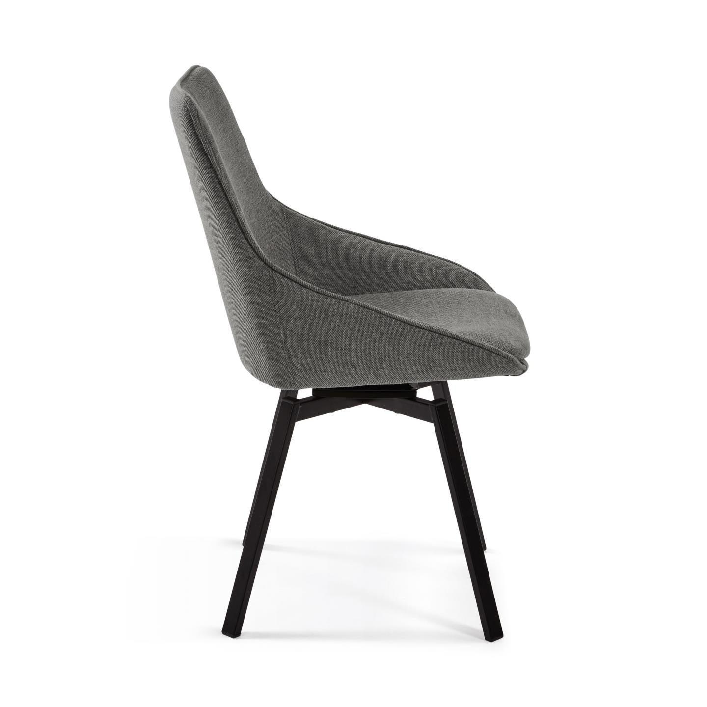 Krzesło obrotowe JENNA ciemnoszary La Forma Eye on Design