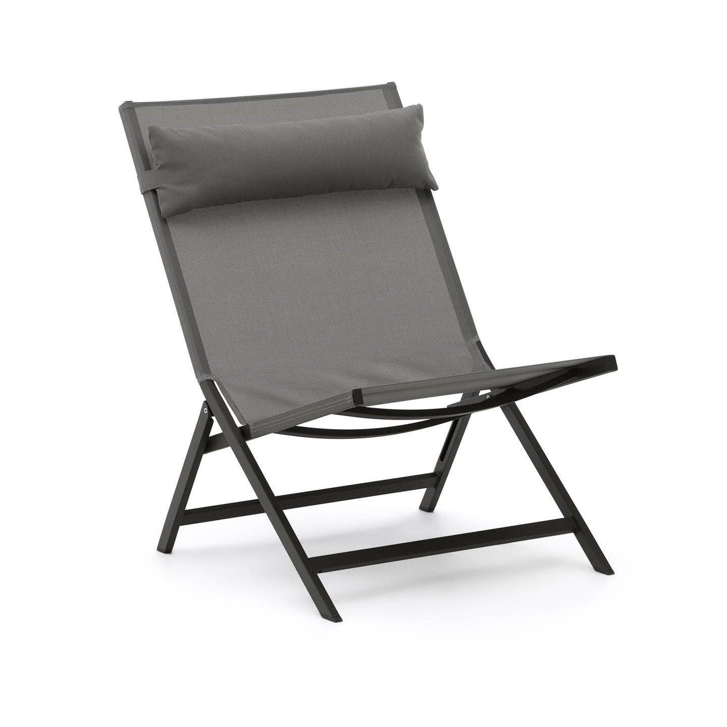 Krzesło ogrodowe CANUTELLS czarny La Forma Eye on Design