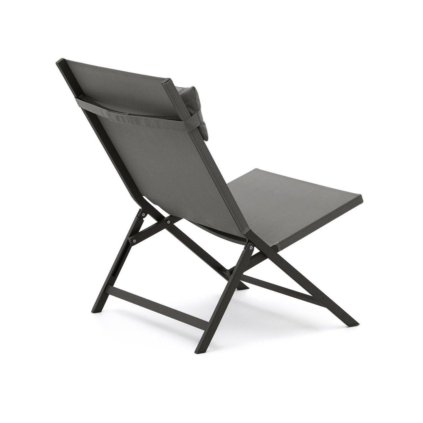 Krzesło ogrodowe CANUTELLS czarny La Forma Eye on Design