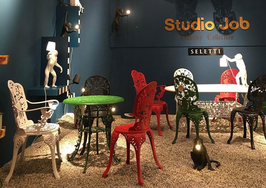 Krzesło ogrodowe INDUSTRY czarny Seletti Eye on Design