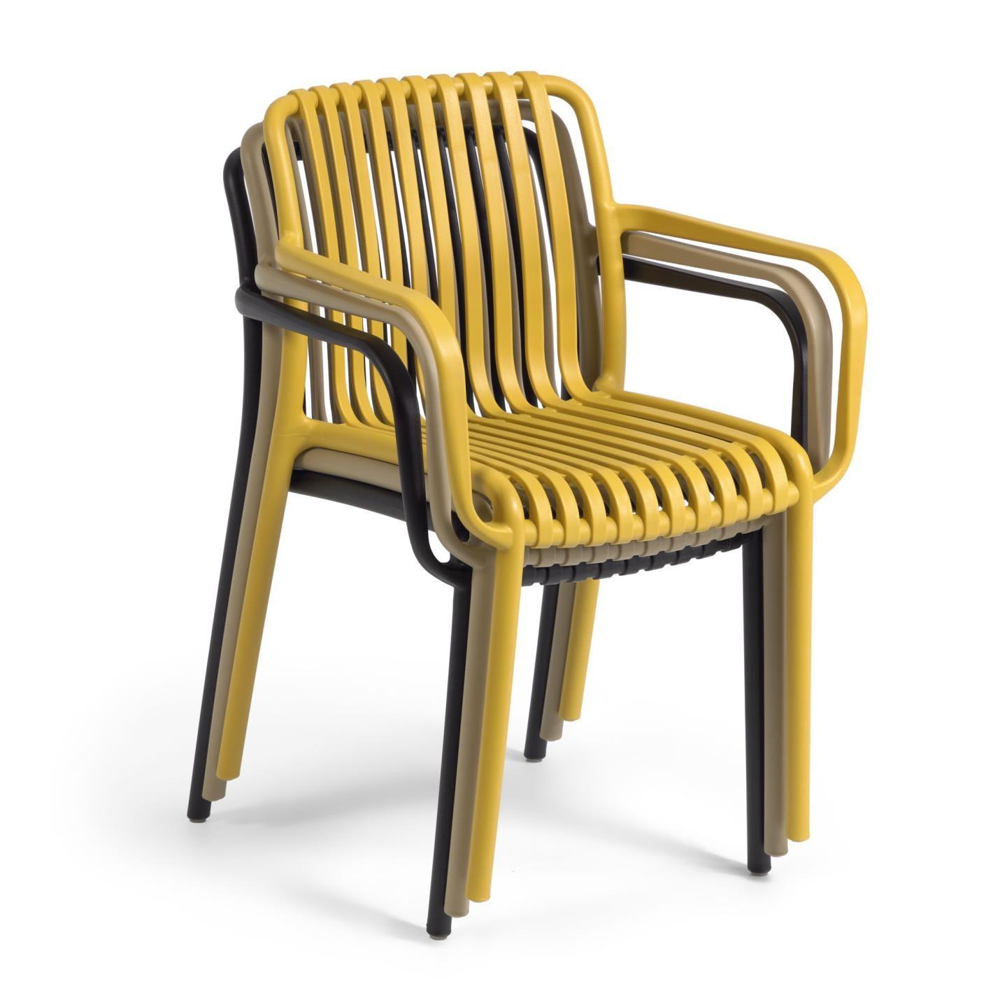 Krzesło ogrodowe ISABELLINI beżowy La Forma Eye on Design