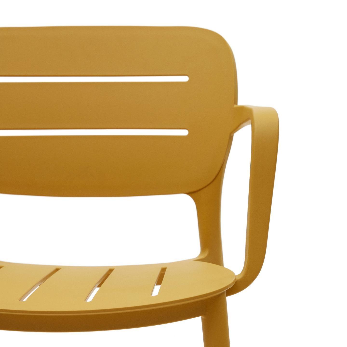 Krzesło ogrodowe MORELLA musztardowy La Forma Eye on Design