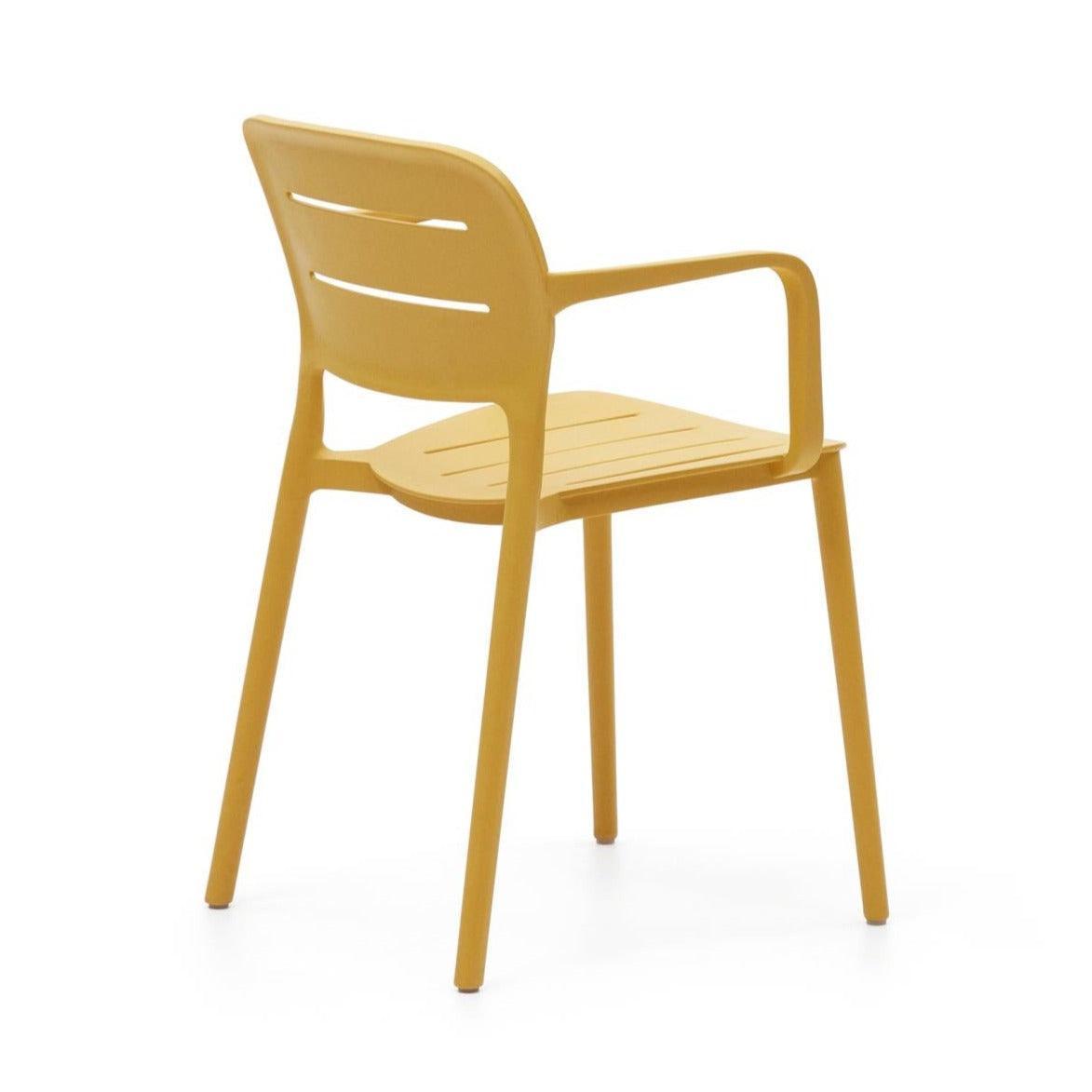 Krzesło ogrodowe MORELLA musztardowy La Forma Eye on Design