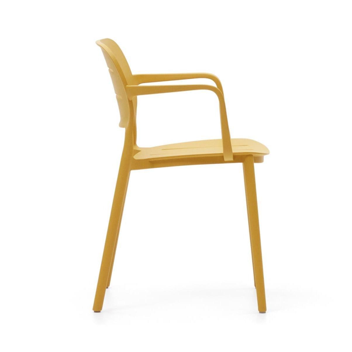 Krzesło ogrodowe MORELLA musztardowy La Forma Eye on Design