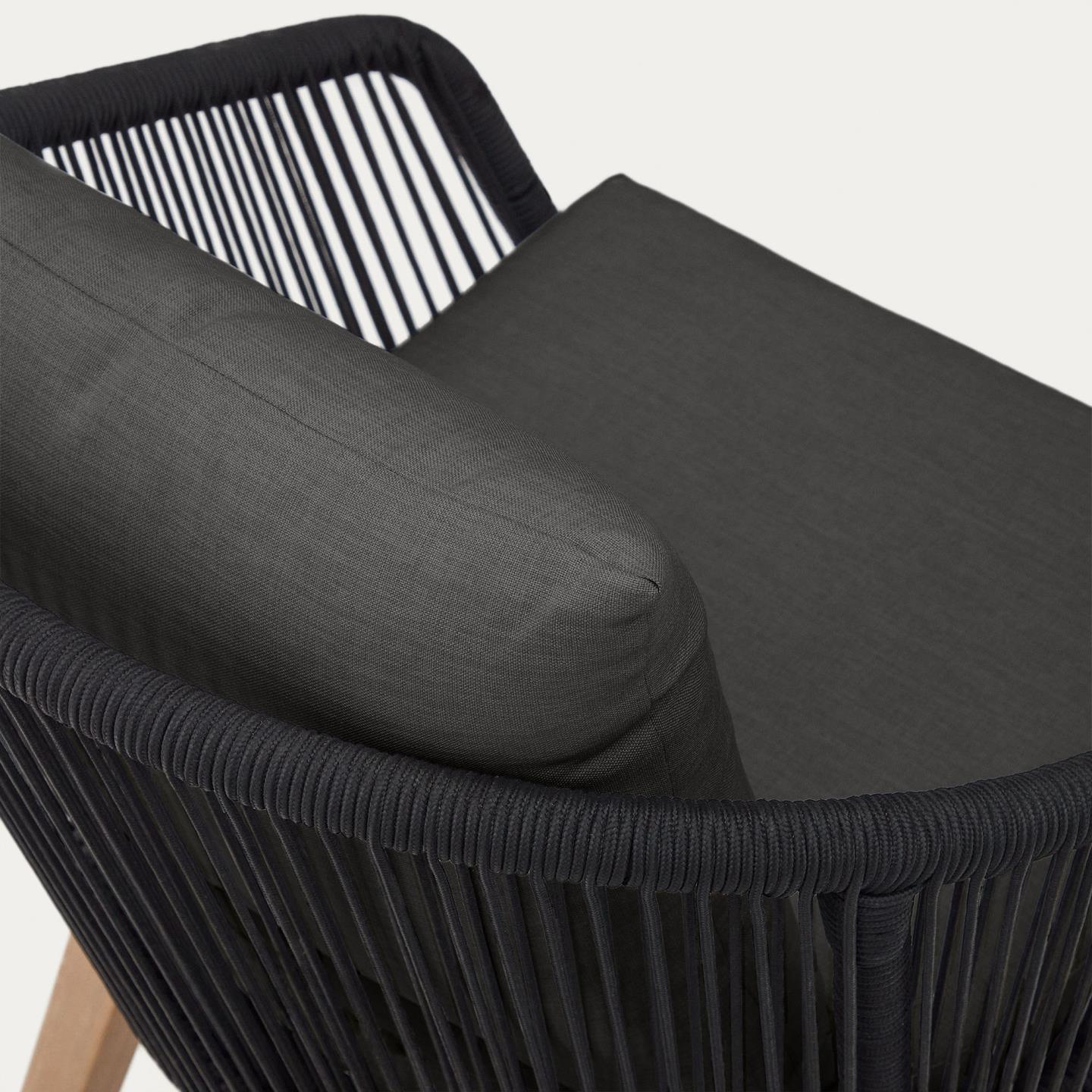 Krzesło ogrodowe PORTALO czarny La Forma Eye on Design