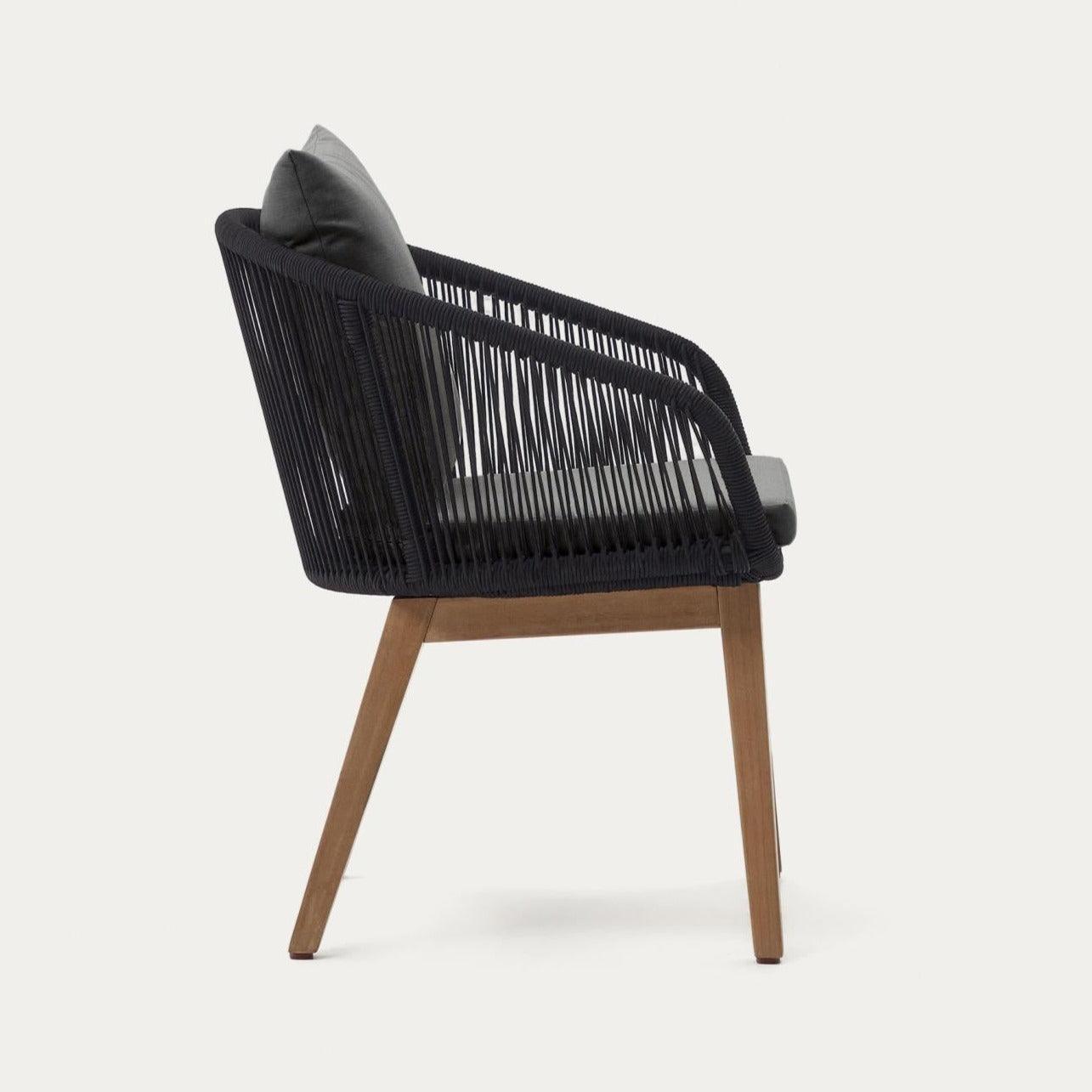 Krzesło ogrodowe PORTALO czarny La Forma Eye on Design