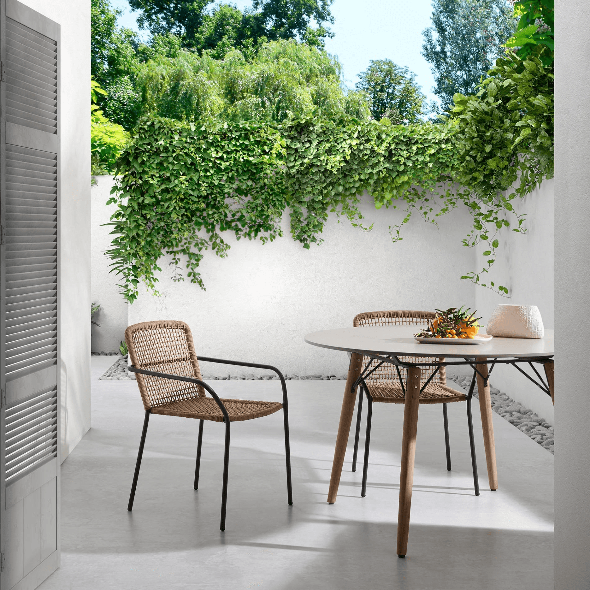 Krzesło ogrodowe SAMANTA beżowy La Forma Eye on Design