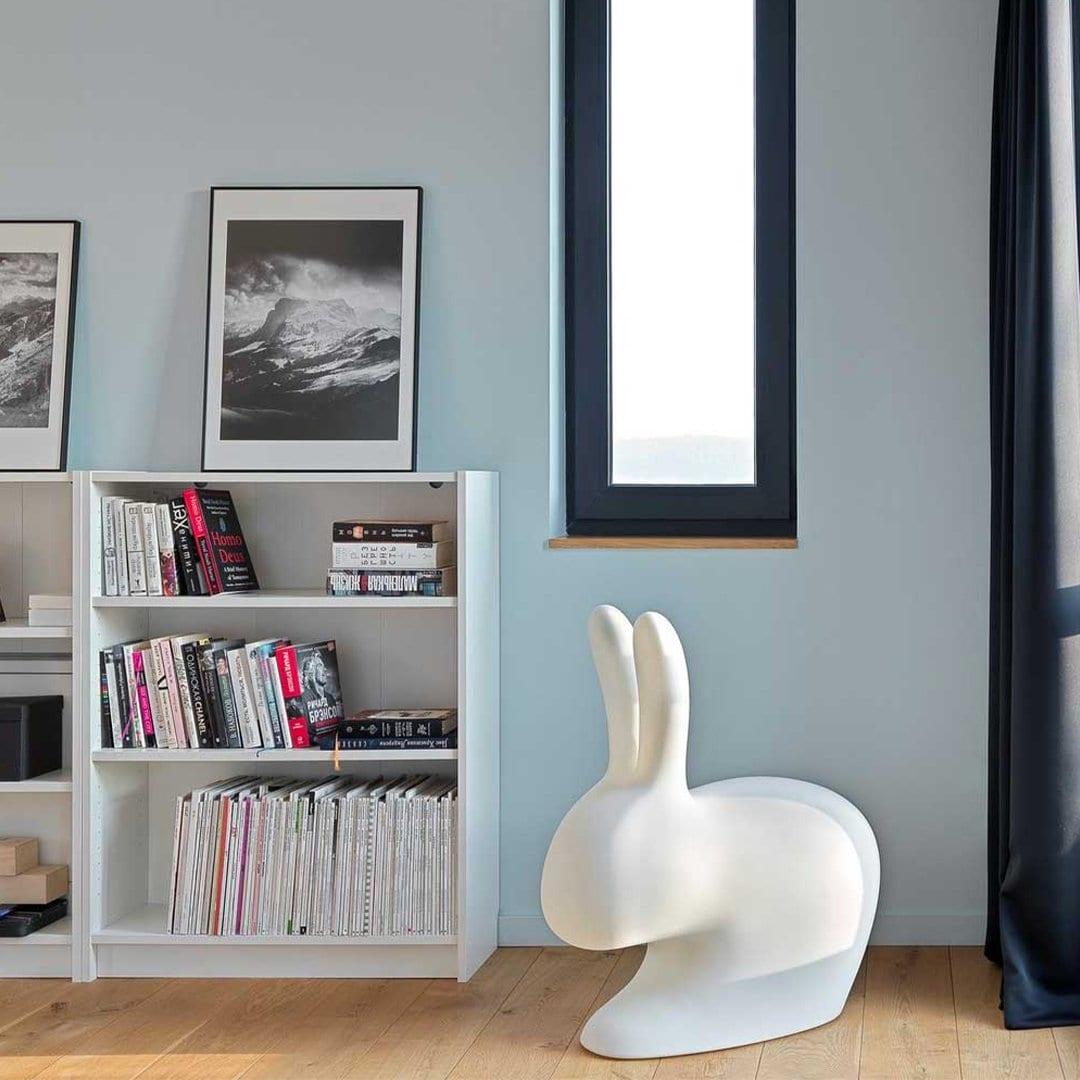 Krzesło RABBIT zielony Qeeboo Eye on Design