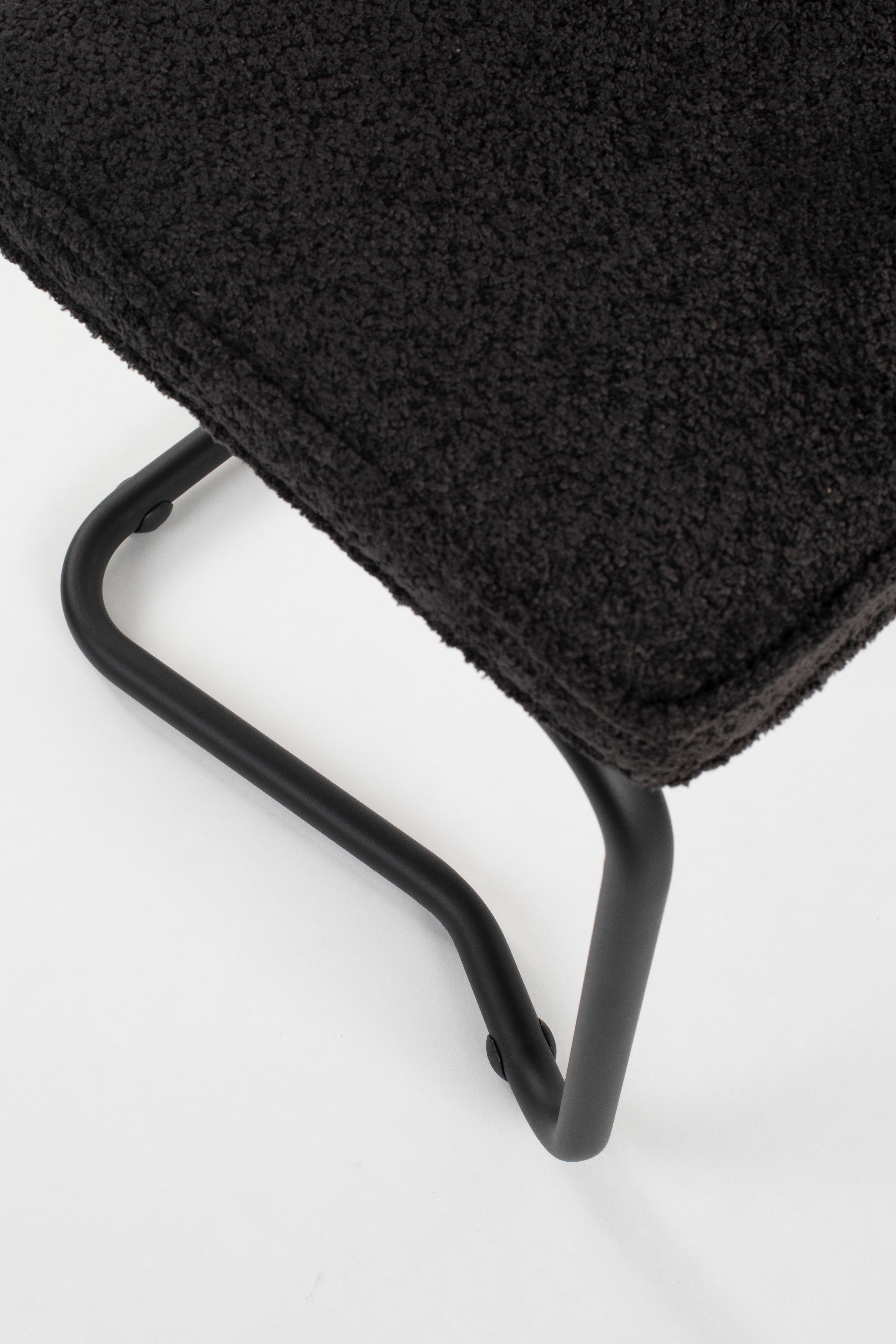 Ridge Kink Chair Soft Black Zuiver Eye on Design